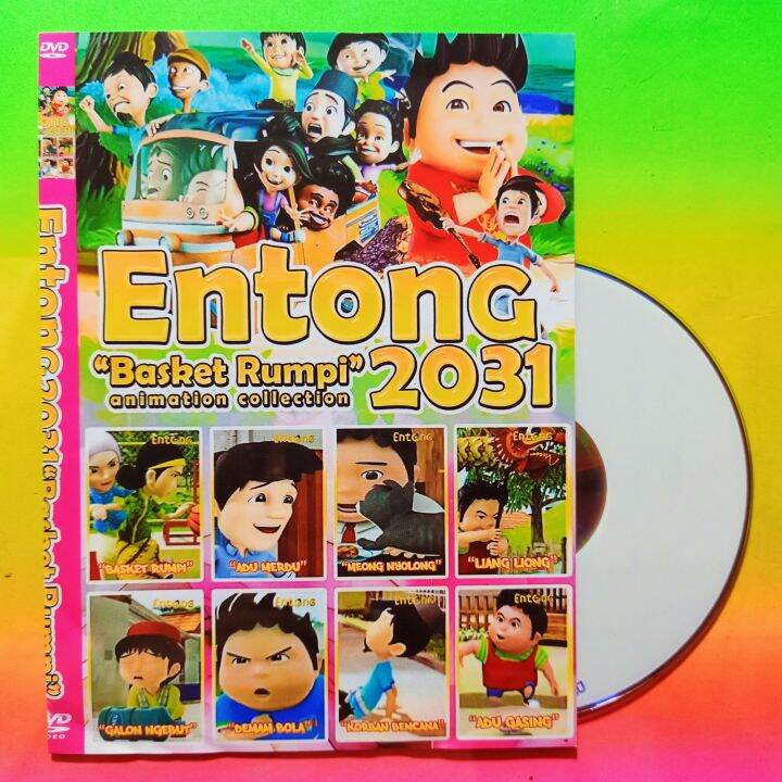 KASET FILM KARTUN ANAK KOLEKSI SI ENTONG VOLUME 2031 TERBARU. | Lazada ...