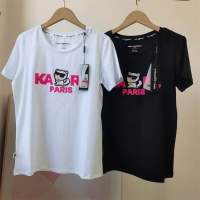 เสื้อยืด Karl Paris ลายโลโก้ มี 2 สีสวย ขาว / ดำ