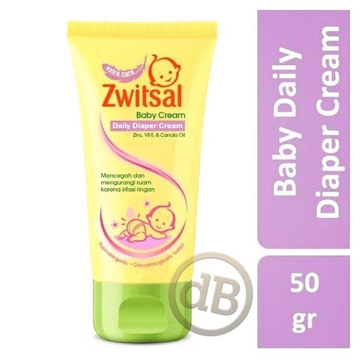 Zwitsal Baby Daily Diaper Cream 50gr Perlengkapan dan Perawatan Bayi