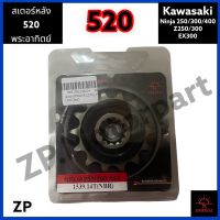 สเตอร์หน้า 520 **Ninja2500/300/400/  **Z250/300 พระอาทิตย์