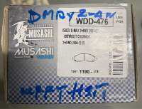 ผ้าเบรคหน้า ดิสเบรคหน้า Isuzu D-Max 2-4WD 01-07 Mu 7 04 /Chevrolet Colorado 2-4WD 04-12 WDD-476 MUSASHI WINNER 1 กล่อง 4 ชิ้น