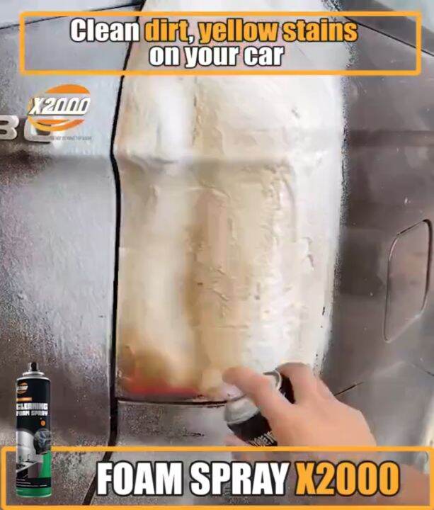 [FREE GIFT] Cleaning spray x2000, X2000 foam Cleaner spray car, Multi