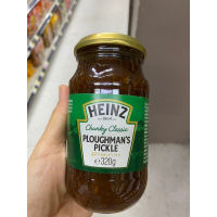 Ploughman’s Pickle ( Heinz Brand ) 320 G. ผักกะหล่ำ , หัวหอม , แครอทดอง ปรุงรส ( ตรา ไฮนซ์ ) พโลแมนส์ พิคเคิล