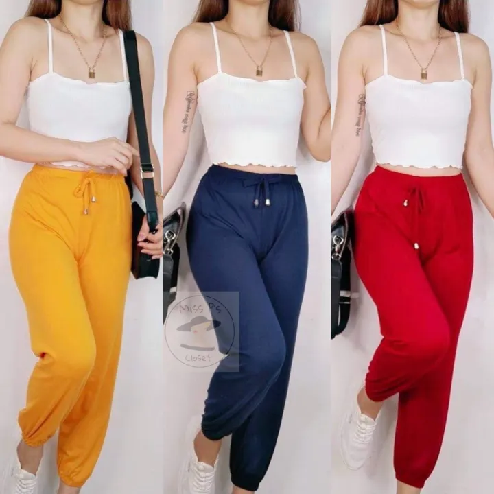 MissP Jogger Drape Pants | Lazada PH