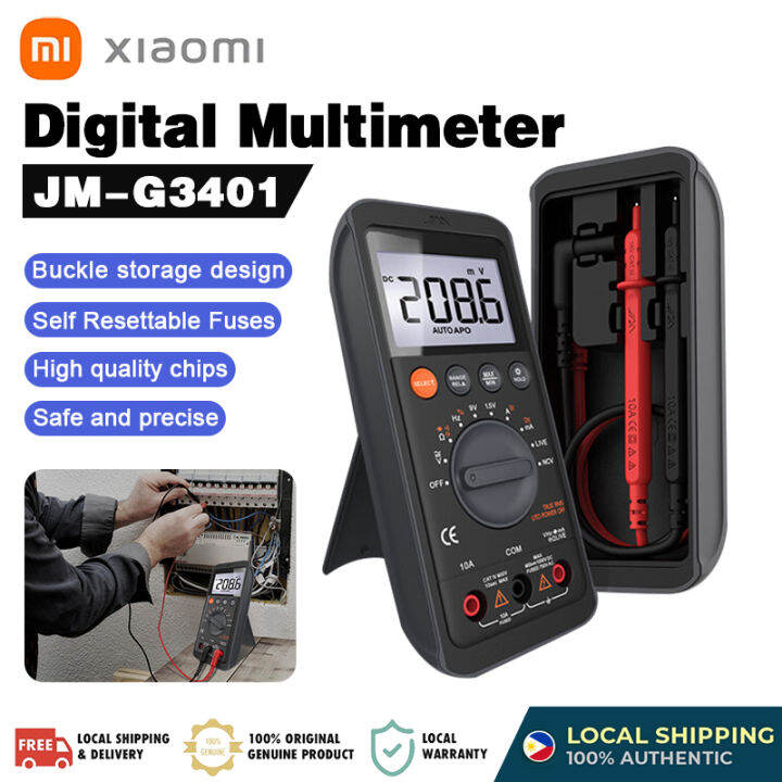 Xiaomi Mijia Digital Multimeter LCD Volt Meter Ammeter Voltmeter Amps