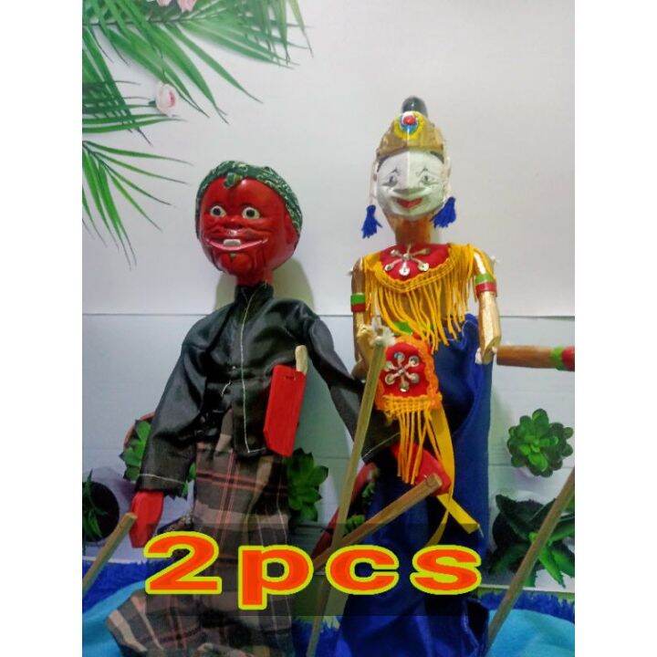 Wayang Golek Cepot Dan Arjuna | Lazada Indonesia