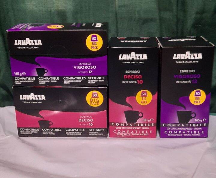 30 Lavazza Coffee Pods / Big Pack / Nespresso compatible 30 capsules Lazada PH