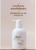 Mok  Spa​ Shower​ Gel​ โมก สปา ชาวเวอร์​ เจล​ เจลอาบน้ำที่​มอบ​ฟอง​ครีม​นุ่ม​ละมุน​ ช่วย​ปรนนิบัติ​ผิว​ทุกครั้ง​ที่อาบน้ำ​ด้วย​คุณค่า​การ​บำรุง​จาก Vitamin​E​ และ Chamomile​ Flower​ Extract​  ขนาด 500​ มล. ราคา 310 บาท