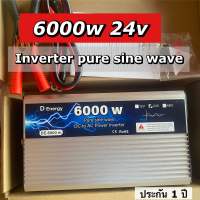 Inverter 6000w 24v pure sine wave หน้าจอดิจิตอล