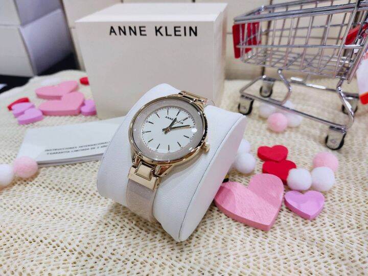 ประกันศูนย์ไทย-1ปี-นาฬิกาข้อมือ-นาฬิกา-anne-klein-ak-1408crcr-ขนาด-36-mm