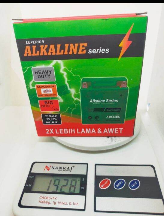 Accu Kering Motor Grand Gm Z B Alkaline Lazada Indonesia