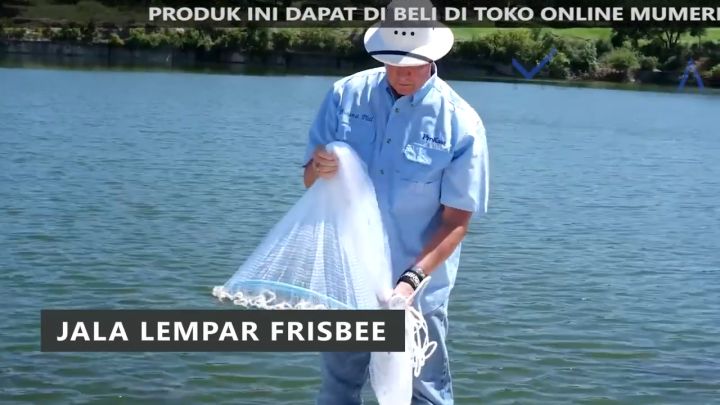 Promo Jaring Tangkap Ikan Lempar Nelayan Fishing Throw Net Cage