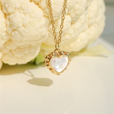 RINDA - Pure heart pendent (stainless steel) (สร้อยคอ)