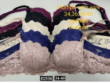 Cup B Nonwire No Padding bra Size: 36-44B #B012