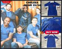 เสื้อฟุตบอลทีม เชลซี ชุดเหย้า ปี2023/2025 เกรดนักเตะ CHELSEA HOME 2023/2024 (PLAYER)