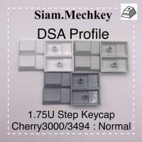 พร้อมส่ง ของแท้ 3สี 1.75U : DSA Step Keycap คุณภาพดี PBT คีย์แคปเปล่า Mechanical Keyboard