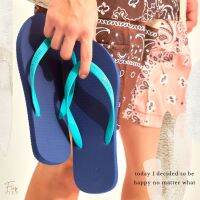 Cozy Navy Anti Slip Flipflops for Men