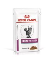 Royal Canin อาหารเปียก ชนิดซอง Renal with fish