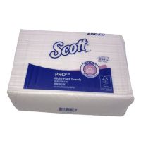 กระดาษเช็ดมือ Scott M-Fold Towels code 28620 จำนวน 1 หีบ (16ห่อ)