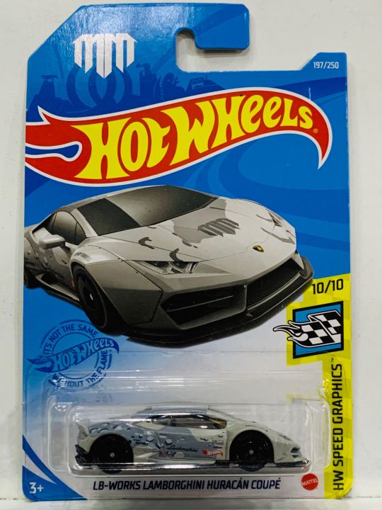 Hobby Store xe mô hình Hot Wheels basic Lamborghini Huracan LB-Works |  