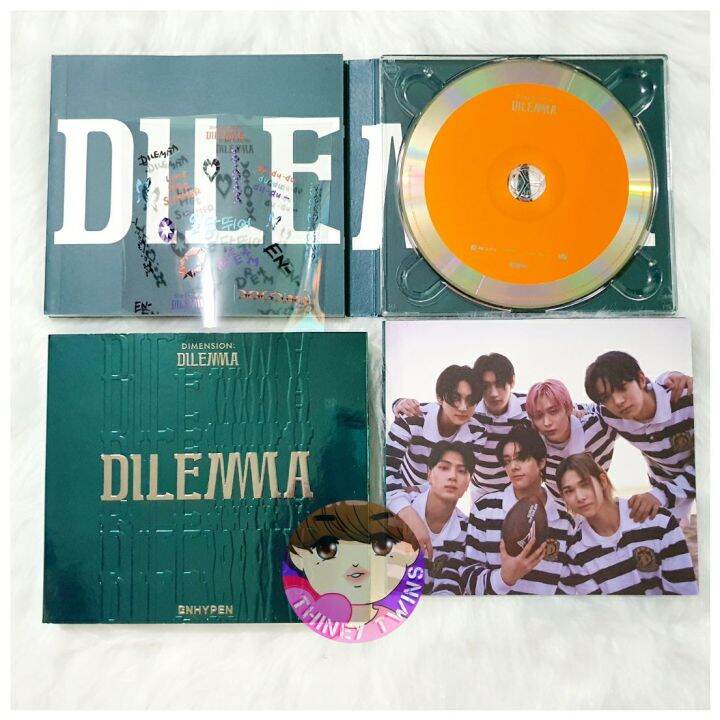 ENHYPEN 1st Studio Album 'DIMENSION:DILEMMA Essential [UNSEALED/OPENED ...