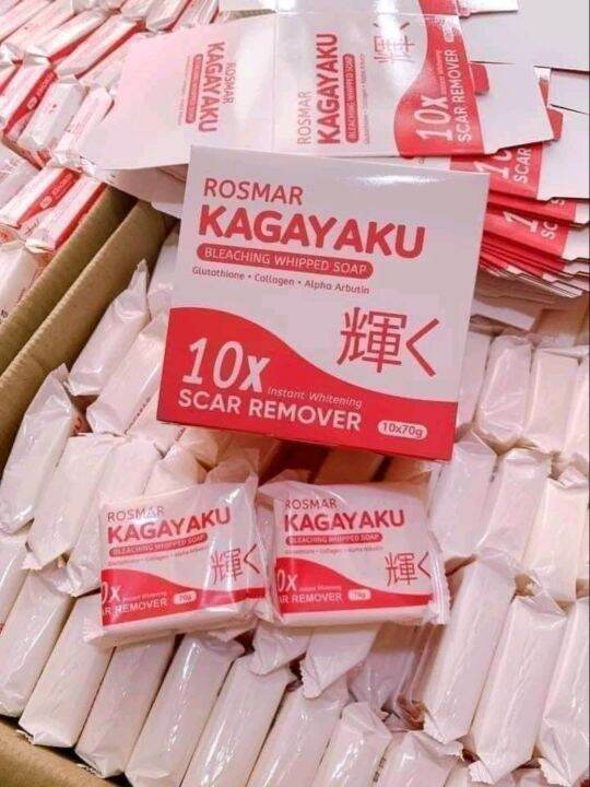 Rosmar Kagayaku Soap New Packaging Rosmar Kagayaku Bleaching Whipped