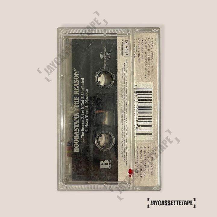 เทปเพลง-เทปคาสเซ็ท-cassette-tape-hoobastank-อัลบั้ม-the-reason