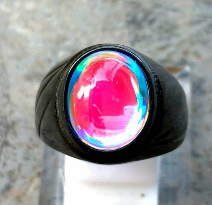 Batu Cincin Kalimaya Pelangi Full Colour Lazada Indonesia