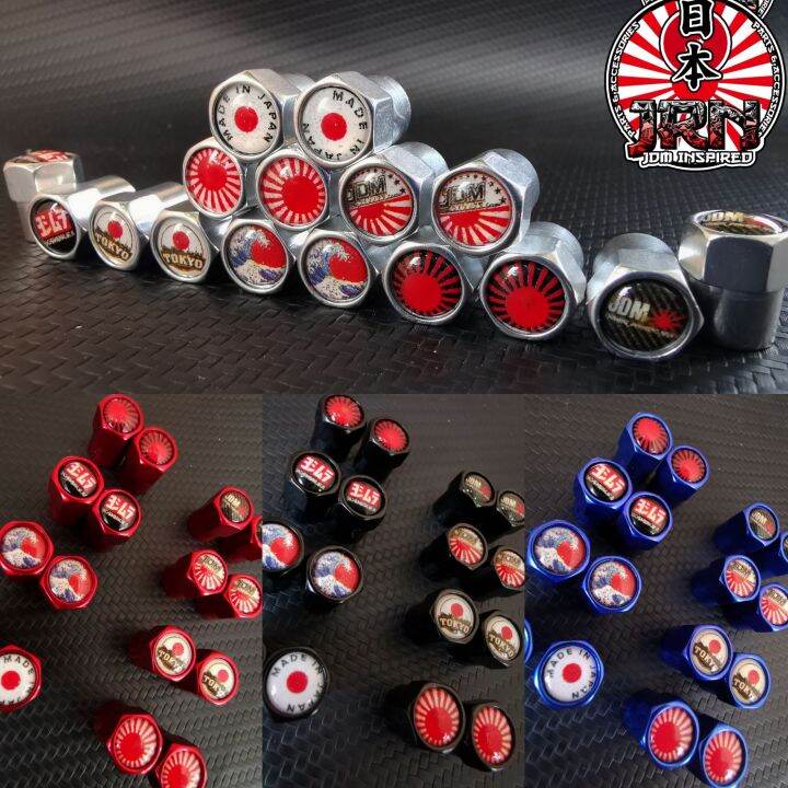 Tire Valves Cover JDM Universal (1pair) JDM Japan Inspired Lazada PH