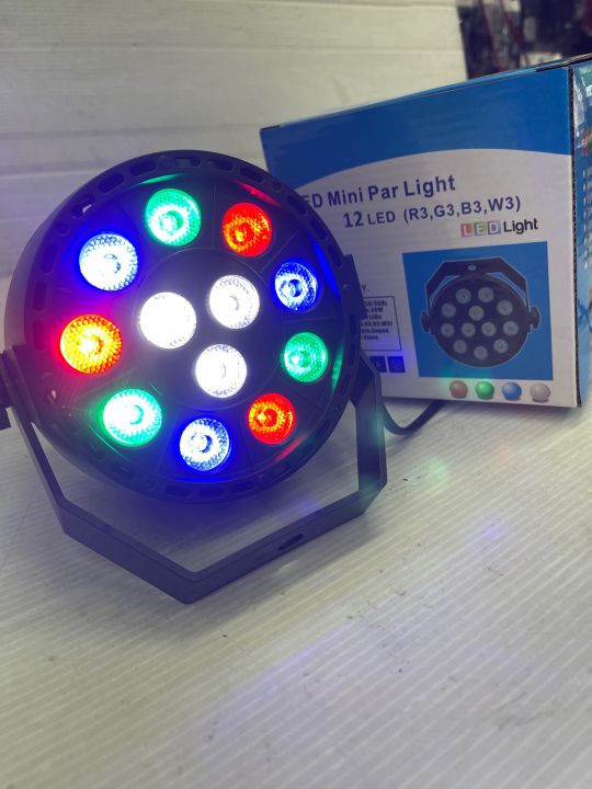 ไฟพาร์led12ดวงหลอด3wสามารถคอนโทนdmxได้