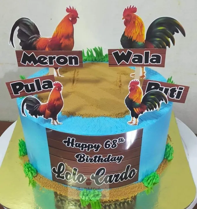 Hari Manok Cake Topper Set Lazada Ph