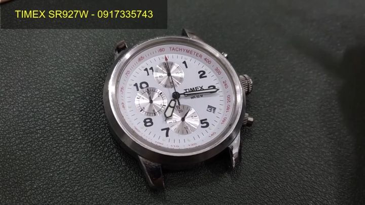 Timex Quartz Chronograph SR-927W 