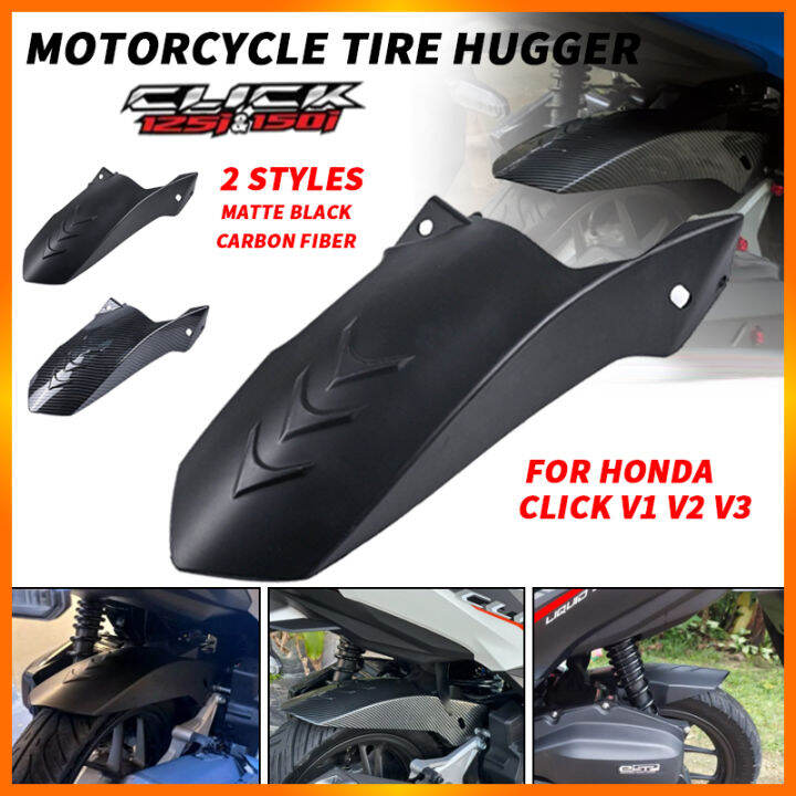 E&M Motorcycle Rear Tire Hugger For Click V1/V2/V3 Mud Guard Tire