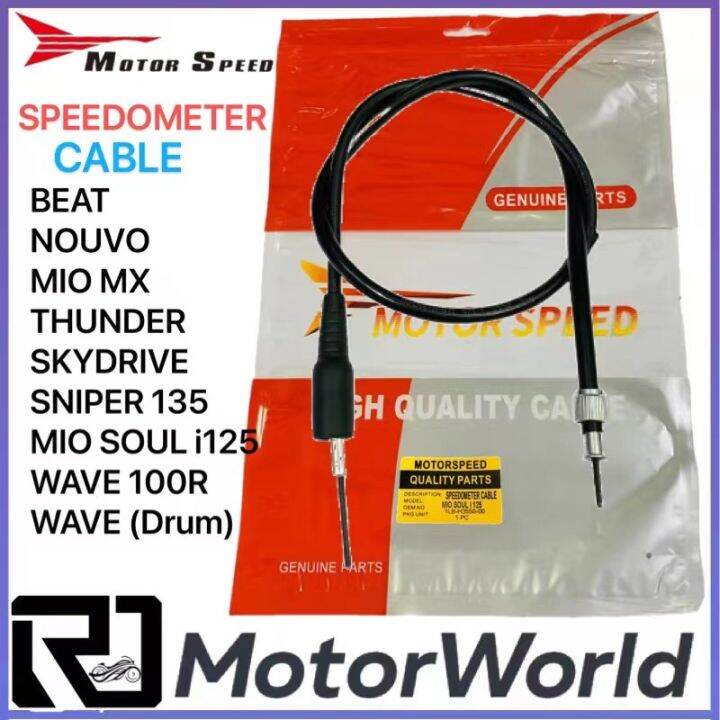 Speedometer Cable Motor Speed For motorcycle BEAT NOUVO MIO MX THUNDER