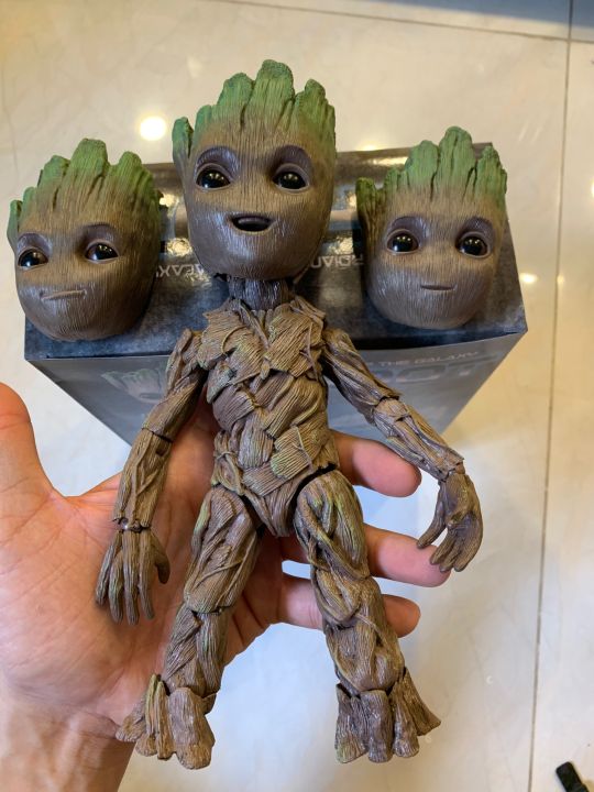 Hàng có sẵn Xả hàng tăng doanh số Mô hình Groot Baby có khớp cử động  Guardians of the Galaxy vol 2  Shopee Việt Nam