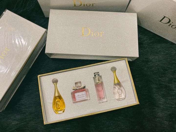 dior ladies miniature fragrance gift sets