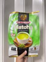 Aik cheong ชาเขียว มัจฉะ Matcha 3in1 Milk Green Tea 12ซองx25กรัม ขนาด300กรัม