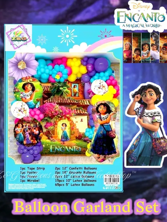 ENCANTO PARTY NEEDS THEME PARTY DECORATION /ENCANTO PARTY SUPPLIES