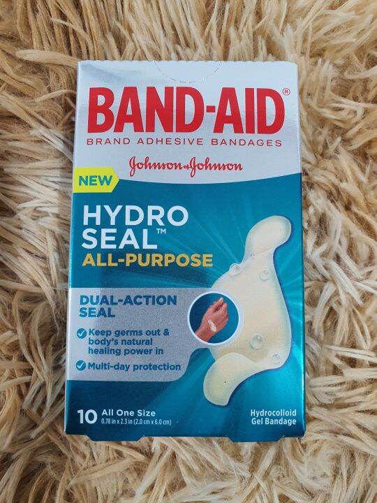 Band-Aid Hydro Seal ALL PURPOSE Adhesive Bandages, 10pcs per box ...