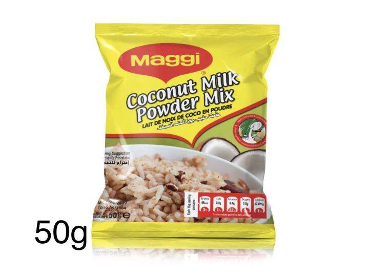 maggi coconut milk powder mix 50g Lazada PH