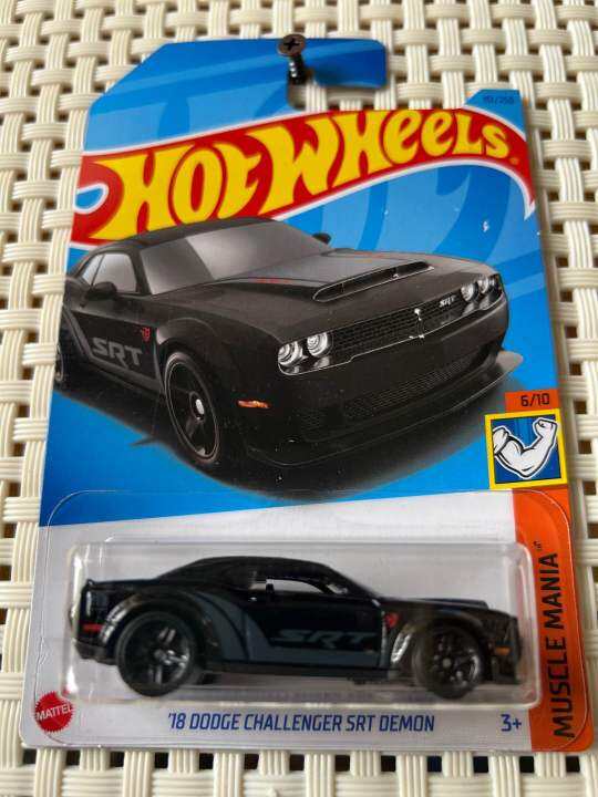 Hot Wheels Muscle Mania ‘18 Dodge Challenger Srt Demon Lazada