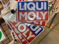 สติ๊กเกอร์”LIQUlMOLY”pvcเคลือบเงาขายเป็นคู่