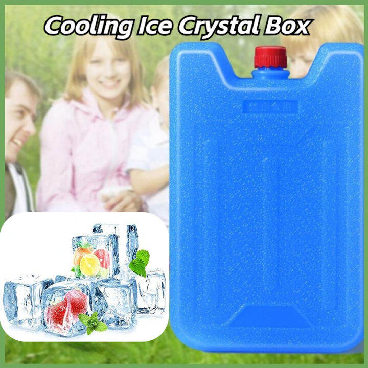 Reusable Cooling Ice Crystal Box Air Conditioner Water Filled