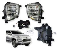 ไฟตัดหมอก Pajero Sport Led 2020 2021 2022 2023 ไฟสปอร์ตไลท์ มิตซู ปาเจโร่สปอร์ต  foglamp Mitsubishi pajero sport led