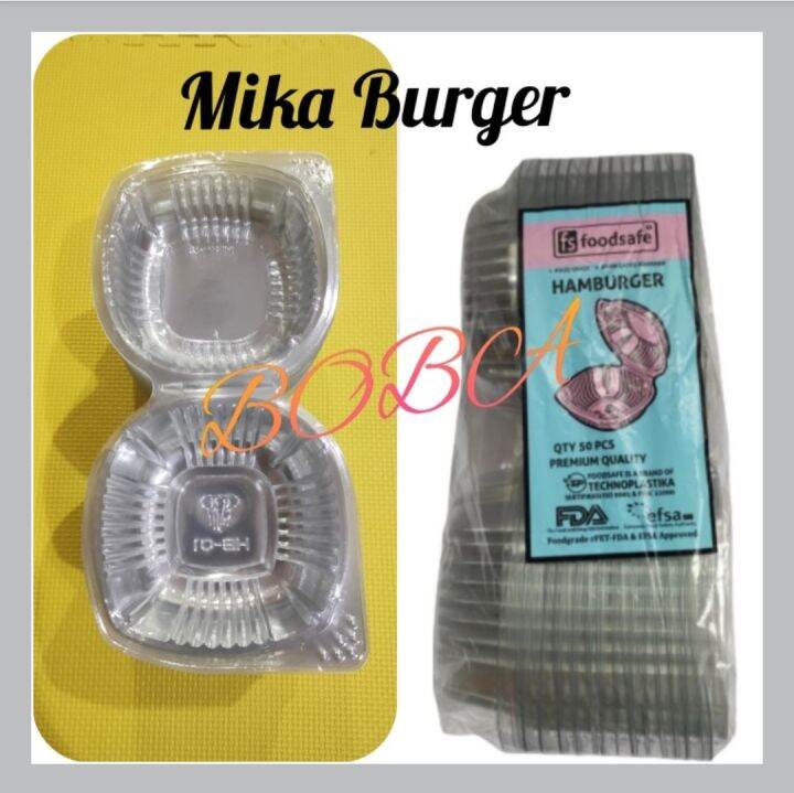 Mika Burger - Mika Kebab - Mika Roti Hamburger isi 50pcs | Lazada Indonesia