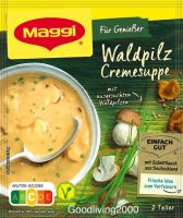 (ส่งฟรี) Maggi Waldpilz cremesuppe 51 g แม๊กกี้ ซุปครีมเห็ดกึ่งสำเร็จรูป 51 ก