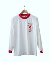 เสื้อบอล Liverpool Away 1965  แขนยาว สีขาว