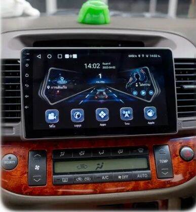 หน้ากาก-toyota-camry-แคมรี่-ปี-2002-2006-สำหรับจอ-android-9-นิ้ว-พร้อมชุดปลั๊กตรงรุ่น-แถมน๊อตยึดเครื่องฟรี