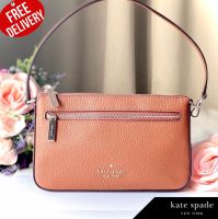 กระเป๋าถือ KATE SPADE LEILA PEBBLED LEATHER CONVERTI ออก Shop USA รับประกันของแท้ 100%