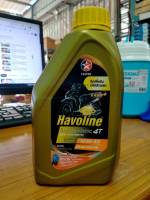 น้ำมันเครื่อง CALTEX สำหรับรถจักรยานยนต์เกียร์ออโต้ Havoline SUPER MATIC 4T SEMI-SYNTHETIC 10W-30  (กึ่งสังเคราะห์) 0.8L